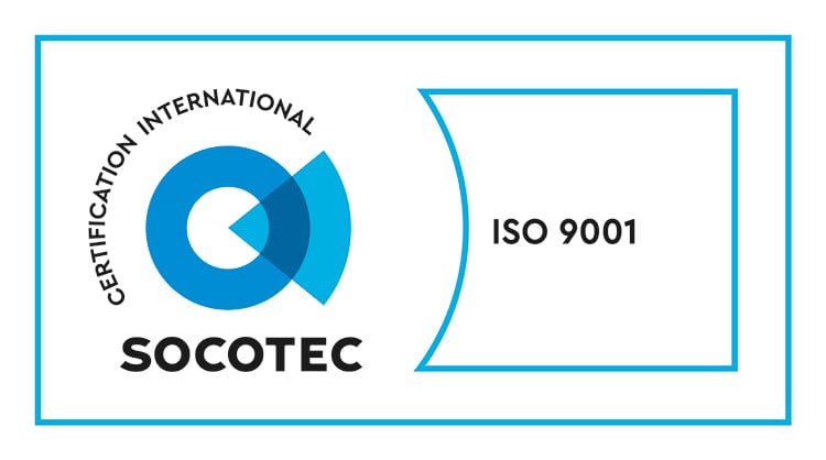 草加工場ISO9001認証取得